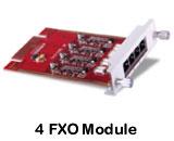 modulo 4 fxo  zycoo coovox u100